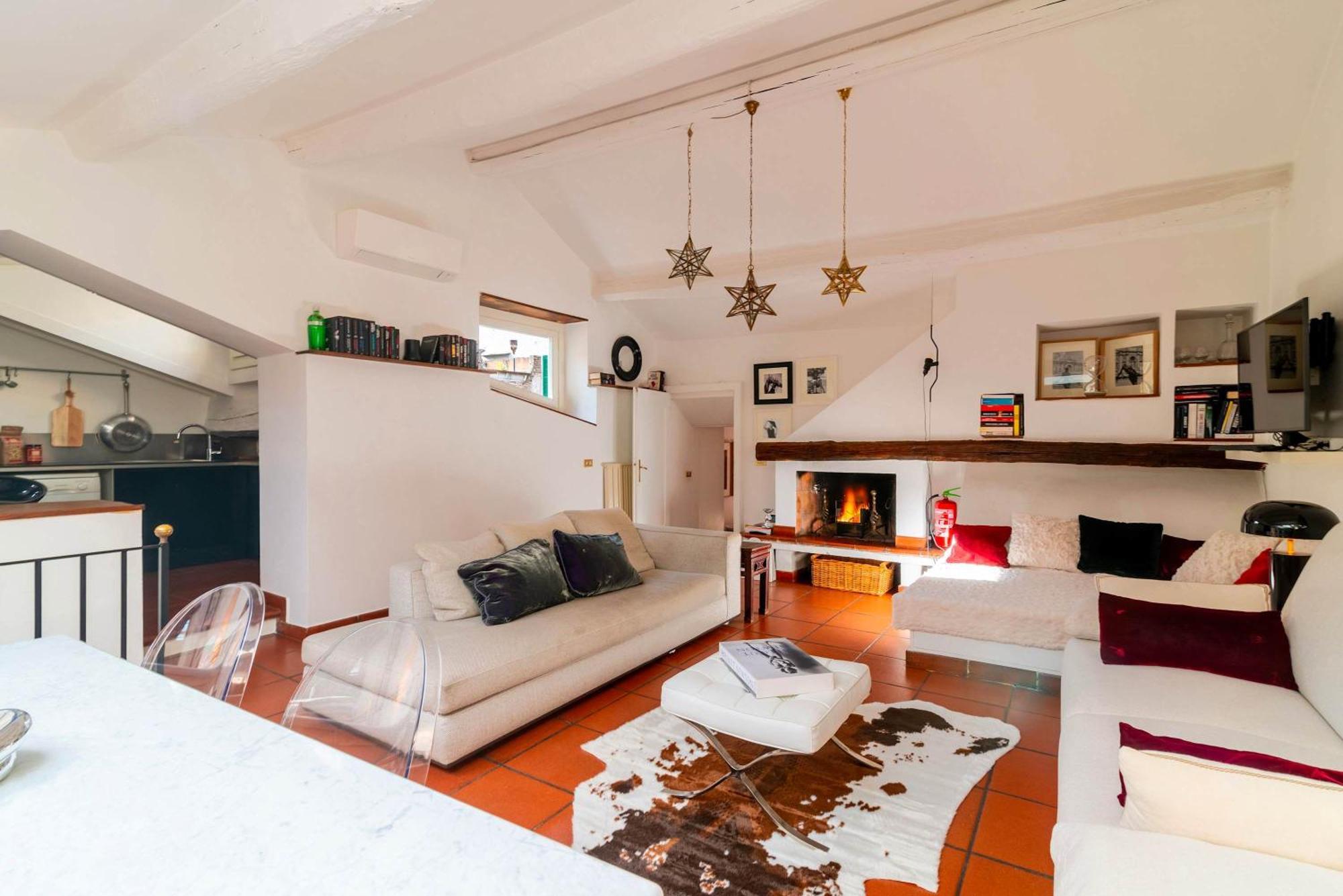 Apartamento Campo De' Fiori Enchanting Attic *
